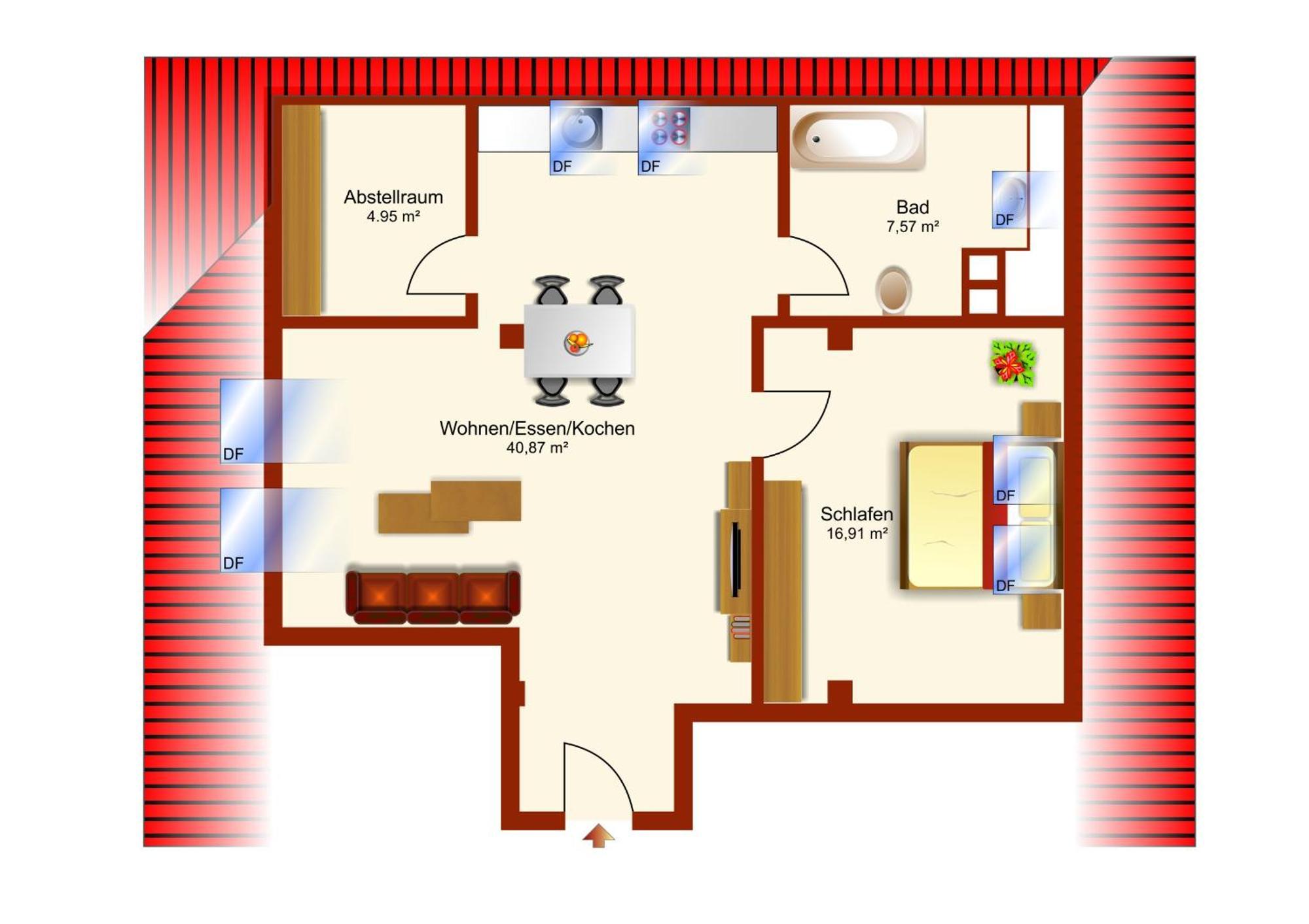 Ferienwohnung Ahrenshof 7 Bad Zwischenahn Exterior foto
